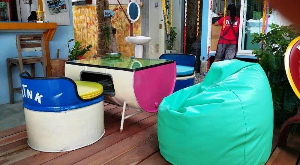 Хостел Think & Retro Cafe Lipa Noi Samui Экстерьер фото